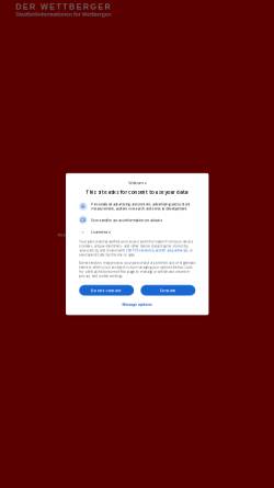 Vorschau der mobilen Webseite www.der-wettberger.de, Der Wettberger