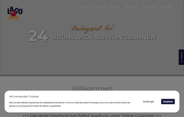 Vorschau von www.lago-bowling.de, Lago Bowling