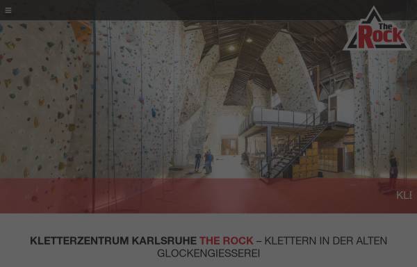 Vorschau von www.the-rock.de, Kletterzentrum The Rock