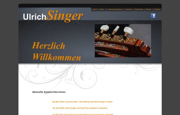 Vorschau von www.singer-gitarre.de, Singer,Ulrich Georg