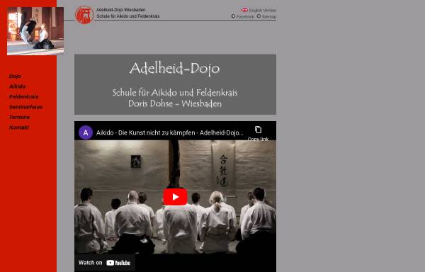 Vorschau von www.adelheid-dojo.de, Aikido und Feldenkrais