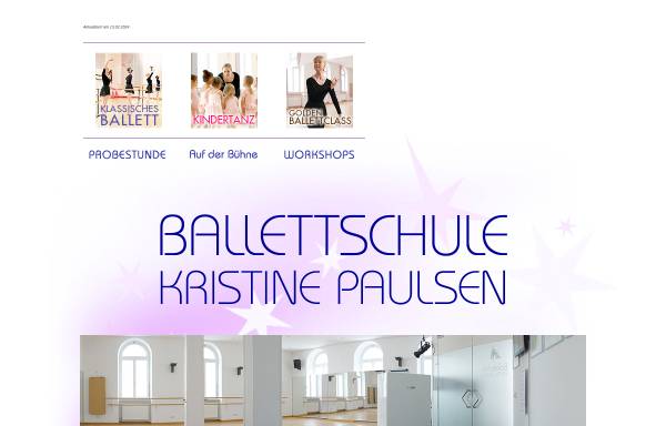 Vorschau von www.ballettschule-paulsen.de, Ballettschule Paulsen