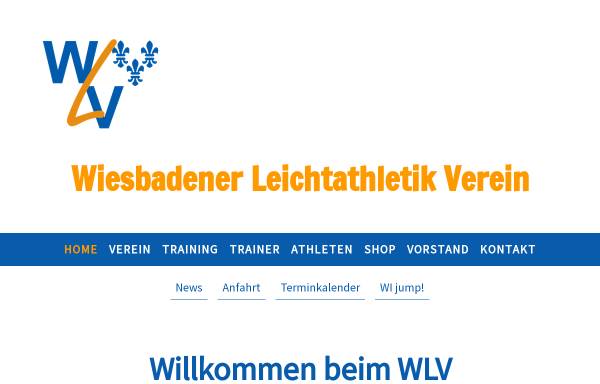 Vorschau von www.wiesbadenerlv.de, Wiesbadener Leichtathletik-Verein