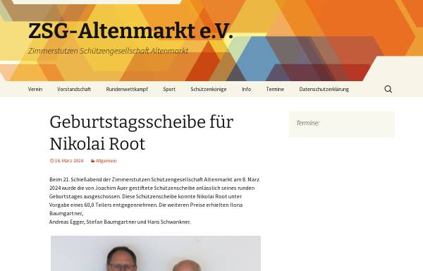 Zimmerstutzen-Schützengesellschaft Altenmarkt e.V.