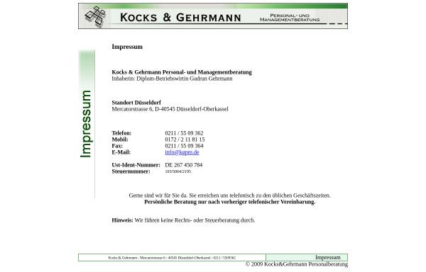 Kocks & Gehrmann GmbH