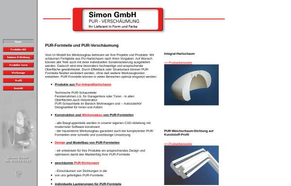 Vorschau von www.simon-kunststoff.de, Simon GmbH