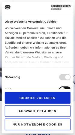 Vorschau der mobilen Webseite www.oskar-moser.de, Oskar Moser Technische Edelsteine GmbH