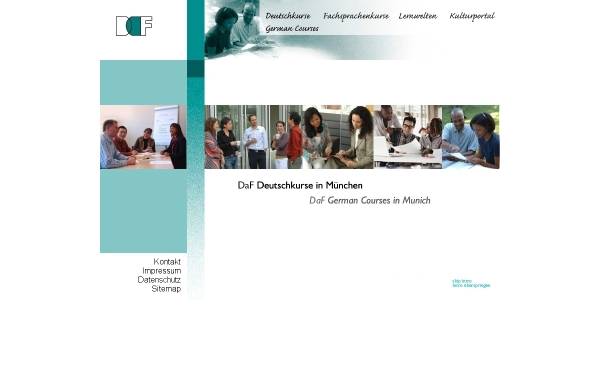 Vorschau von www.dafkurse.de, DaF Deutsch für ausländische Führungskräfte GbR