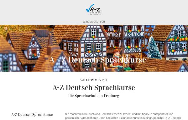 Vorschau von a-z-deutsch.com, A-Z Deutsch Sprachkurse