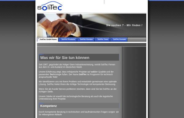 Vorschau von www.solitec-iv.de, SoliTec GmbH