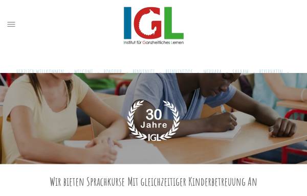 Vorschau von www.igl-seminare.de, IGL Institut für Ganzheitliches Lernen