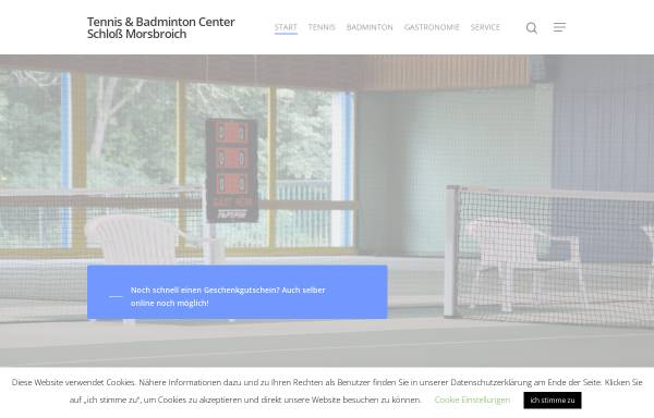Vorschau von www.tbc-leverkusen.de, Tennis- und Badminton Center 