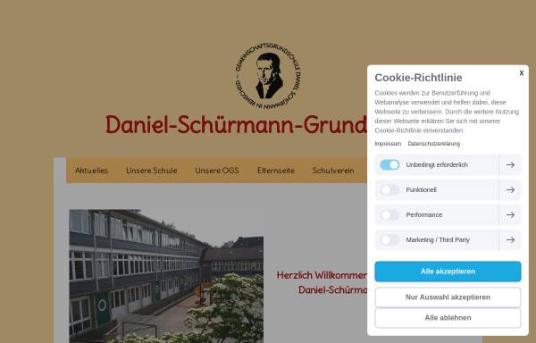Vorschau von www.daniel-schuermann-schule.de, Daniel-Schürmann-Schule