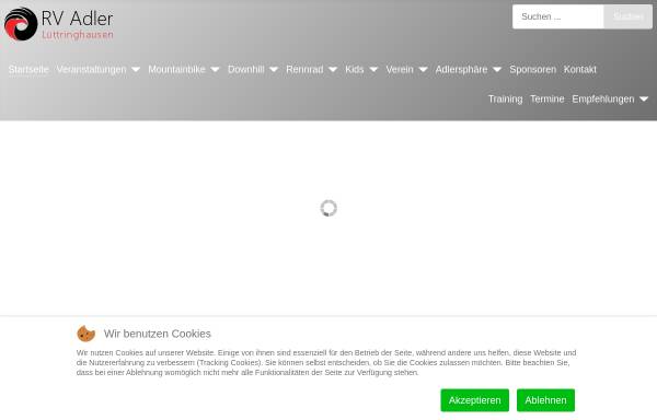 Vorschau von www.adler-luettringhausen.de, Radsportverein Adler Lüttringhausen e.V.