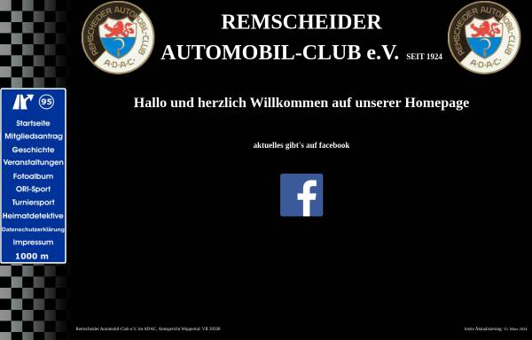 Vorschau von www.rs-automobilclub.de, Remscheider Automobilclub