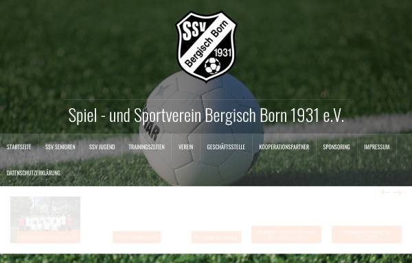 Vorschau von ssv.bergisch-born.de, SSV Bergisch Born 1931 e.V.