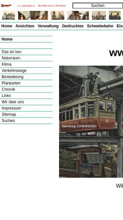 Vorschau der mobilen Webseite www.wuppertal-vohwinkel.net, Das historische Vohwinkel