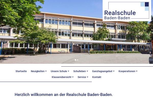 Vorschau von www.realschule-baden-baden.de, Realschule Baden-Baden