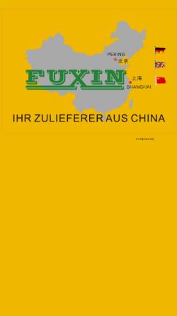 Vorschau der mobilen Webseite www.fuxinsh.net, Fuxin Metal Processing Co,.Ltd.