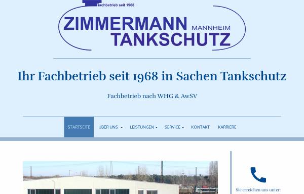 Vorschau von www.zimmermann-tankschutz.de, Zimmermann Tankschutz GmbH