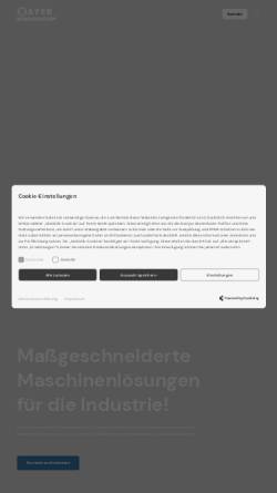 Vorschau der mobilen Webseite www.bayer-maschinenbau.de, Heinrich Bayer Maschinenbau