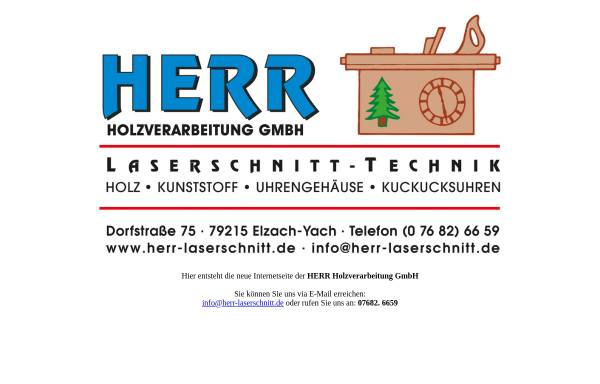 Vorschau von www.herr-laserschnitt.de, Herr Holzverarbeitung GmbH