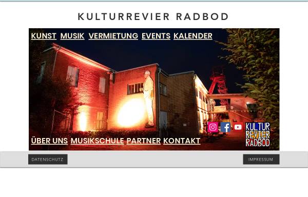 Vorschau von www.kulturrevier.de, Kulturrevier Radbod Jugend und Kultur e.V.