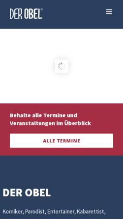 Vorschau der mobilen Webseite www.der-obel.de, Der Obel