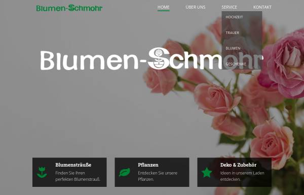 Vorschau von www.schmohr.de, Blumen Schmohr