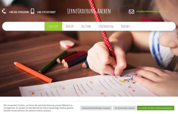 Vorschau von lernfoerderung-aachen.com, Lernförderung Aachen