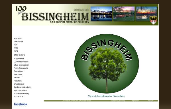 Vorschau von www.bissingheim.de, Bissingheim