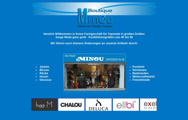 Vorschau von www.karin-voepel.de, Boutique Minou