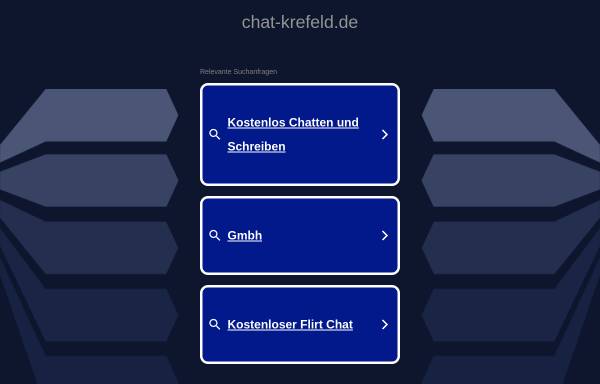 Vorschau von www.chat-krefeld.de, Chat Krefeld