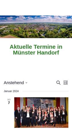 Vorschau der mobilen Webseite www.handorf-aktuell.de, Handorf Aktuell