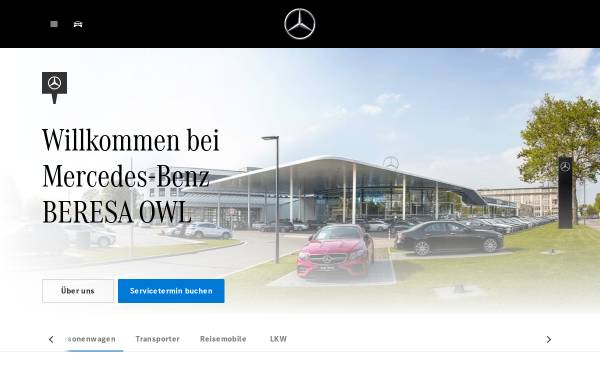 Vorschau von www.owl.mercedes-benz.de, Mercedes-Benz, Niederlassungsverbund OstWestfalen-Lippe
