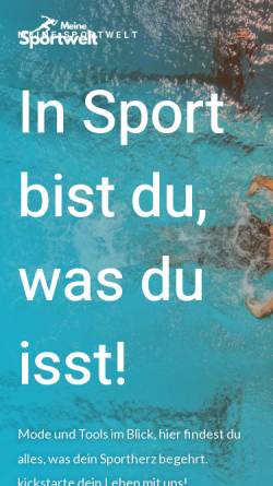 Vorschau der mobilen Webseite www.schulsport-in-essen.de, Schulsport an weiterführenden Schulen in Essen