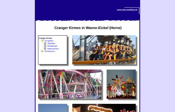 Vorschau von www.mein-westfalen.de, Cranger Kirmes in Wanne-Eickel (Herne)