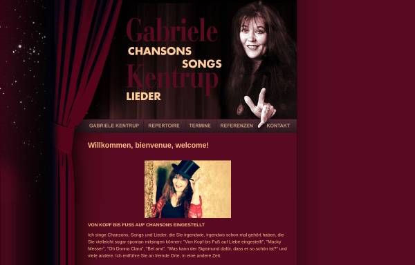 Vorschau von www.chansons.de, Kentrup, Gabriele