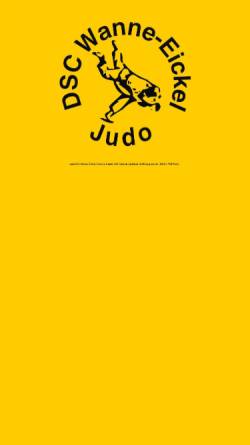 Vorschau der mobilen Webseite dsc-judo.de, DSC Wanne-Eickel - Judo e.V.