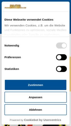 Vorschau der mobilen Webseite www.fronleichnamskirmes.de, Sterkrader Fronleichnamskirmes