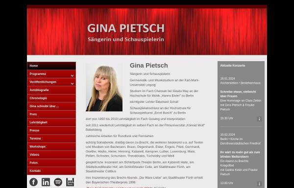Vorschau von www.ginapietsch.de, Pietsch, Gina
