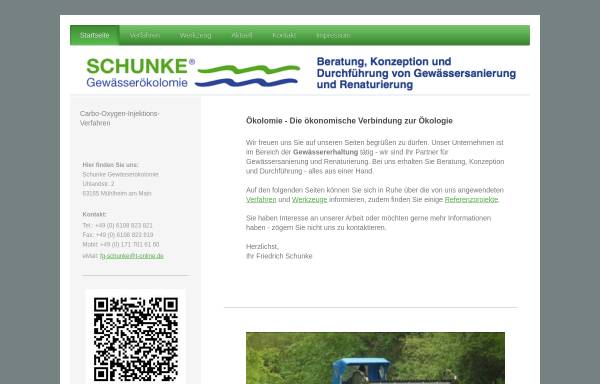 Vorschau von www.schunke.org, Friedrich G. Schunke
