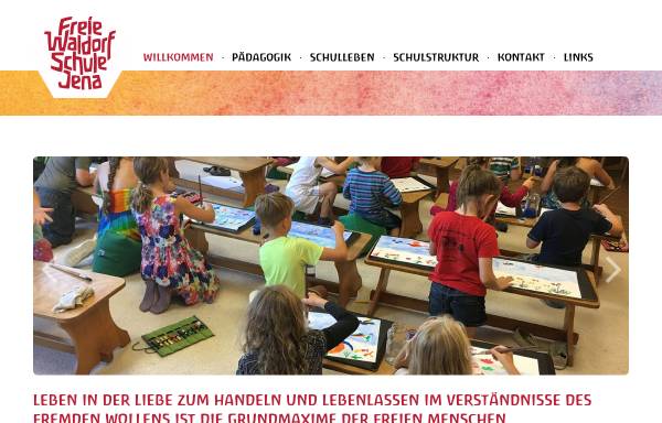 Vorschau von www.waldorfschule-jena.de, Freie Waldorfschule Jena