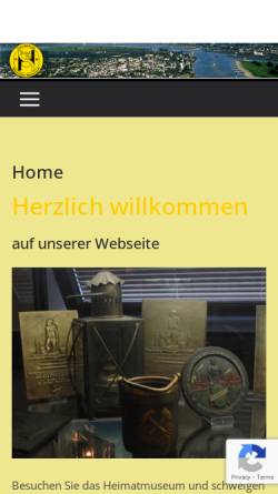 Vorschau der mobilen Webseite www.historisches-homberg.de, Freundeskreis Historisches Homberg e.V.