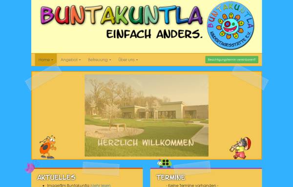 Vorschau von buntakuntla.de, Buntakuntla Kindertagesstätte e.V.