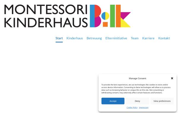 Vorschau von www.kinderhaus-bilk.de, Montessori-Kinderhaus Bilk e.V.