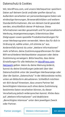 Vorschau der mobilen Webseite dpsgottbergen.wordpress.com, Deutsche Pfadfinderschaft Sankt Georg (DPSG), Stamm Ottbergen