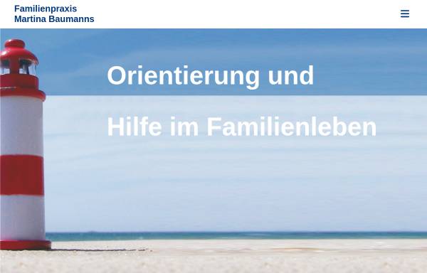 Vorschau von www.martinabaumanns.de, Orientierung und Hilfe im Familienleben