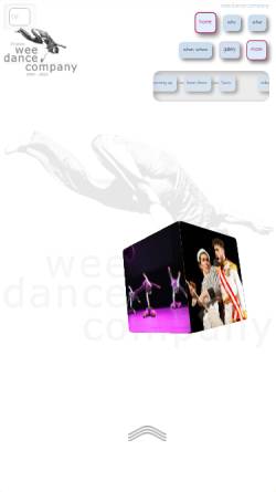 Vorschau der mobilen Webseite www.wee-dance-company.de, Wee Dance Company