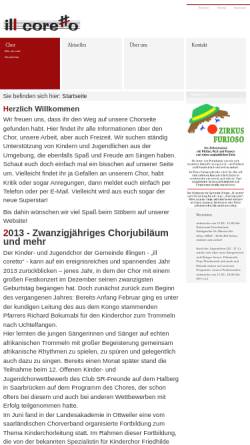 Vorschau der mobilen Webseite www.illinger-burgspatzen.de, Illinger Burgspatzen